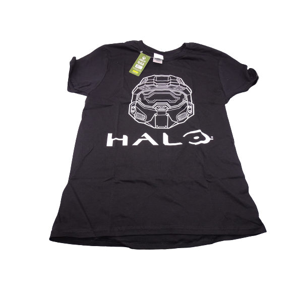Halo Master Chief T-Shirt - Black - Size Small