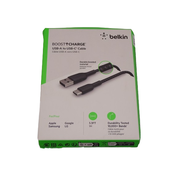Belkin Boost Charge USB-C to USB-A Cable - Black