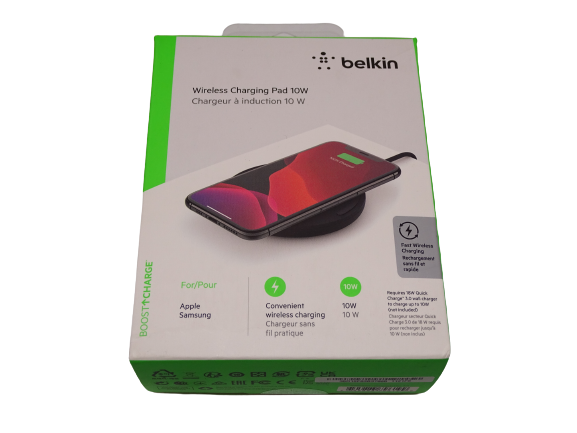 Belkin Boost Charge Wireless Charging Pad 10W WIA001 - Black - New