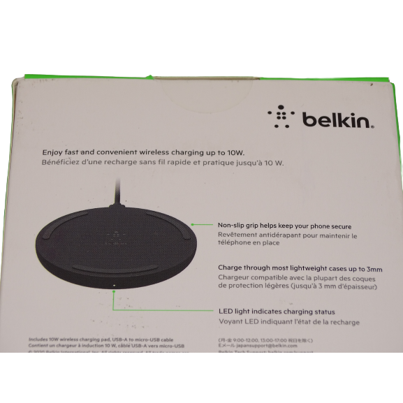 Belkin Boost Charge Wireless Charging Pad 10W WIA001 - Black