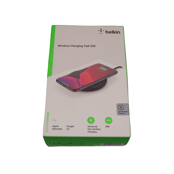 Belkin Boost Charge Wireless Charging Pad 15W - New