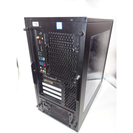 Custom Gaming PC with XS Fractal Design Case, Intel Core i5-7600K, 1TB + 128GB, 16GB RAM, Nvidia GTX 1080 - Black - Refurbished Good