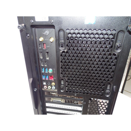 Custom Gaming PC, Intel Core i5-7600K, 1TB + 128GB, 16GB RAM, Nvidia GTX 1070 - Black - Refurbished Excellent - Scratched Plastic