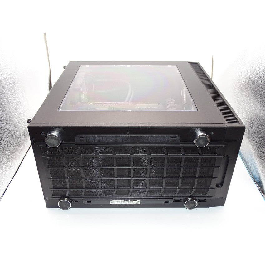 Custom Gaming PC, Intel Core i5-7600K, 1TB + 128GB, 16GB RAM, Nvidia GTX 1070 - Black - Refurbished Excellent - Scratched Plastic