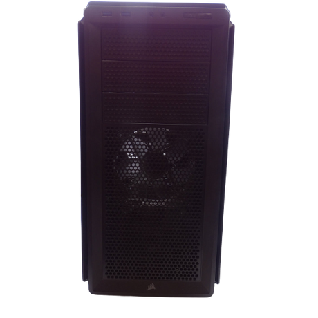 Custom Gaming PC with Corsair PC case, Intel Core i7-6700K, 256GB + 500GB, 16GB RAM, Nvidia GTX 1080 - Black - Refurbished Good