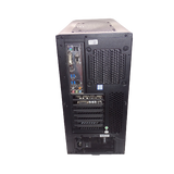 Custom Gaming PC with Corsair PC case, Intel Core i7-6700K, 256GB + 500GB, 16GB RAM, Nvidia GTX 1080 - Black - Refurbished Good