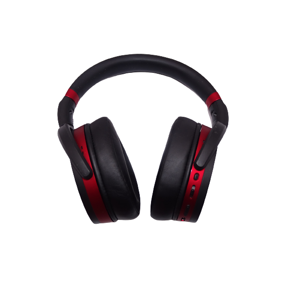 Sennheiser HD 458BT Noise Cancelling Bluetooth Over-Ear Headphones - Red/Black - Refurbished Good