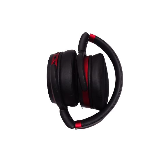 Sennheiser HD 458BT Noise Cancelling Bluetooth Over-Ear Headphones - Red/Black - Refurbished Good