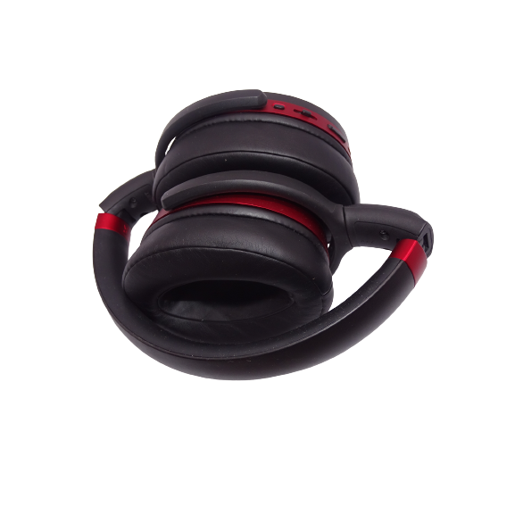 Sennheiser HD 458BT Noise Cancelling Bluetooth Over-Ear Headphones - Red/Black - Refurbished Good