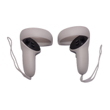 Oculus Quest 2 Virtual Reality Headset and Controllers, 128GB White- No Power Adapter - Refurbished Excellent