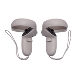 Oculus Quest 2 Virtual Reality Headset and Controllers, 128GB White- No Power Adapter - Refurbished Excellent