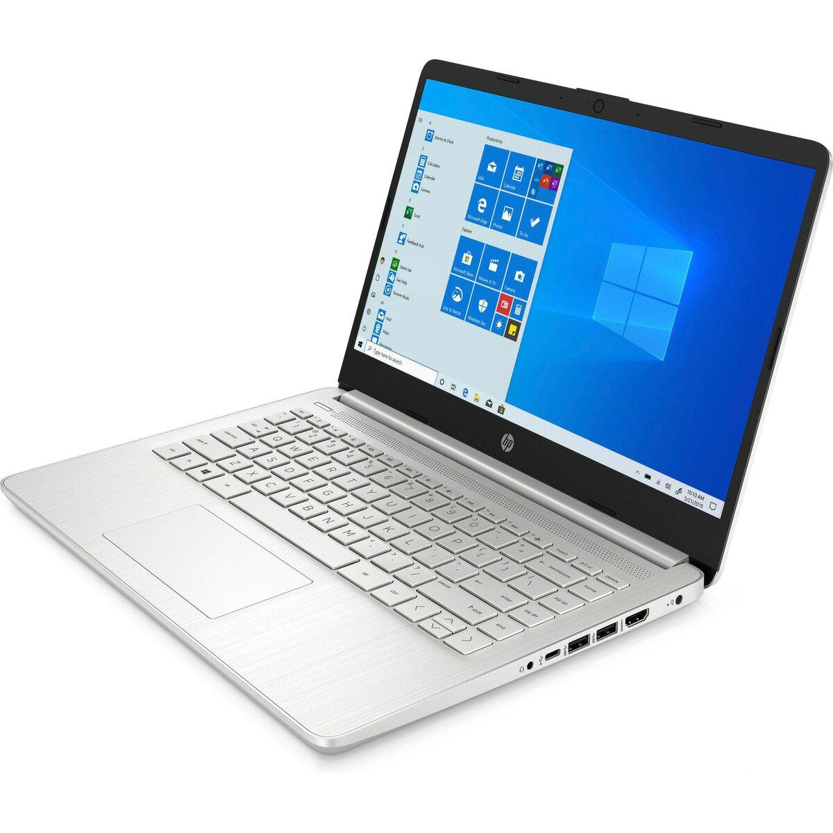 HP 14S-DQ1020NA 14" Laptop Intel Core i3 8GB RAM 128GB SSD - Silver - Refurbished Good