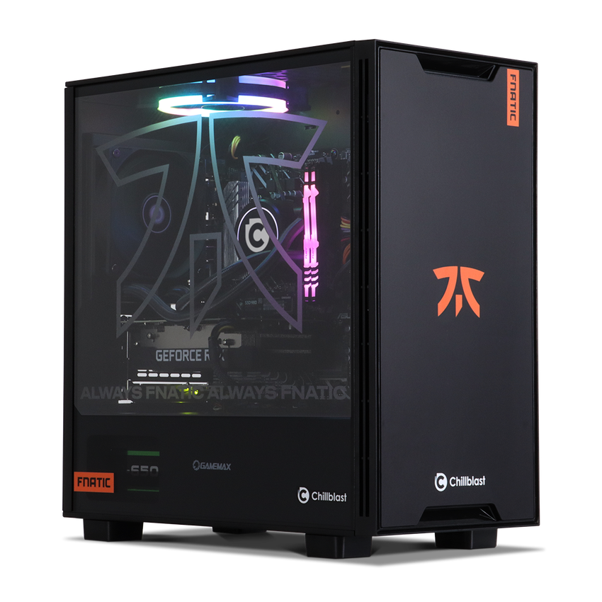 Tactus Chillblast X Fnatic Strike Bolt Edition Gaming PC, RTX3060 Intel Core I5-12400F 2.48GHz 16GB 3200.00 MHZ DDR4 1TB SSD, Grade Good