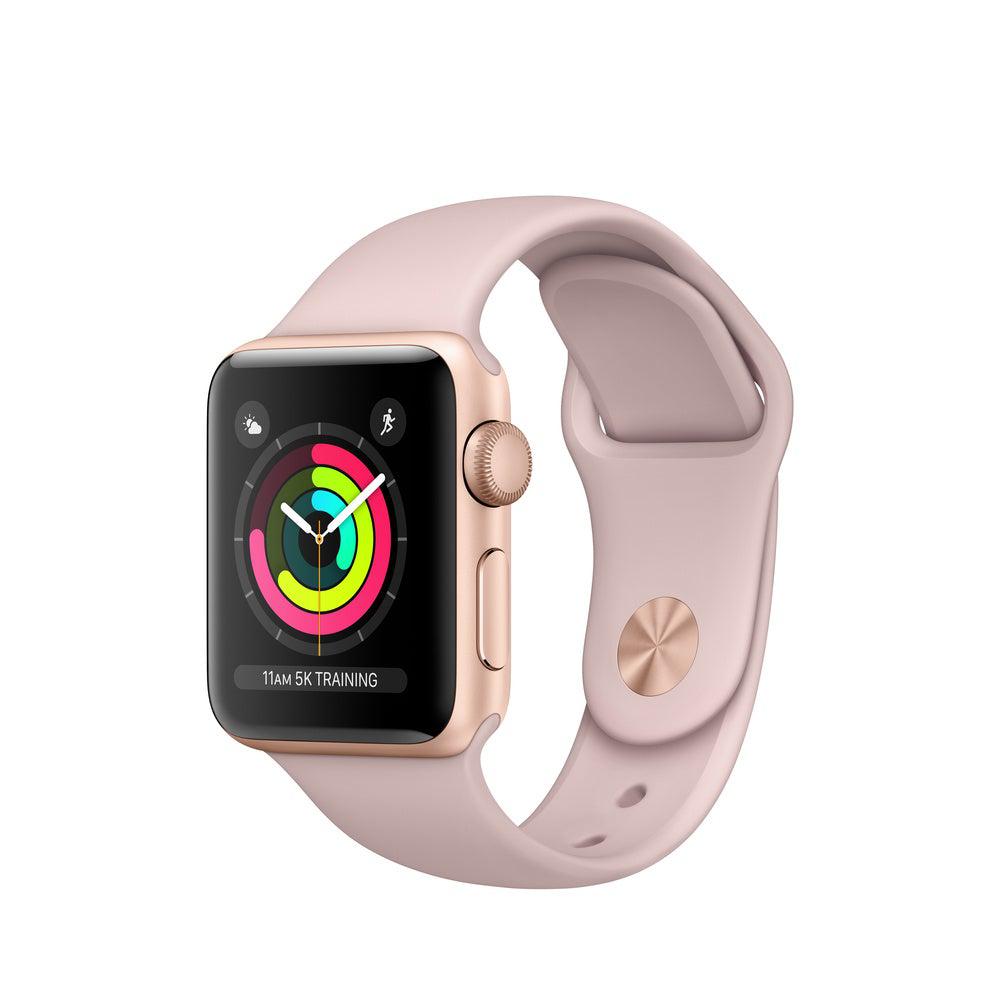 Apple Watch Series 3 38mm Aluminium Case GPS - Gold - Refurbished Pristine