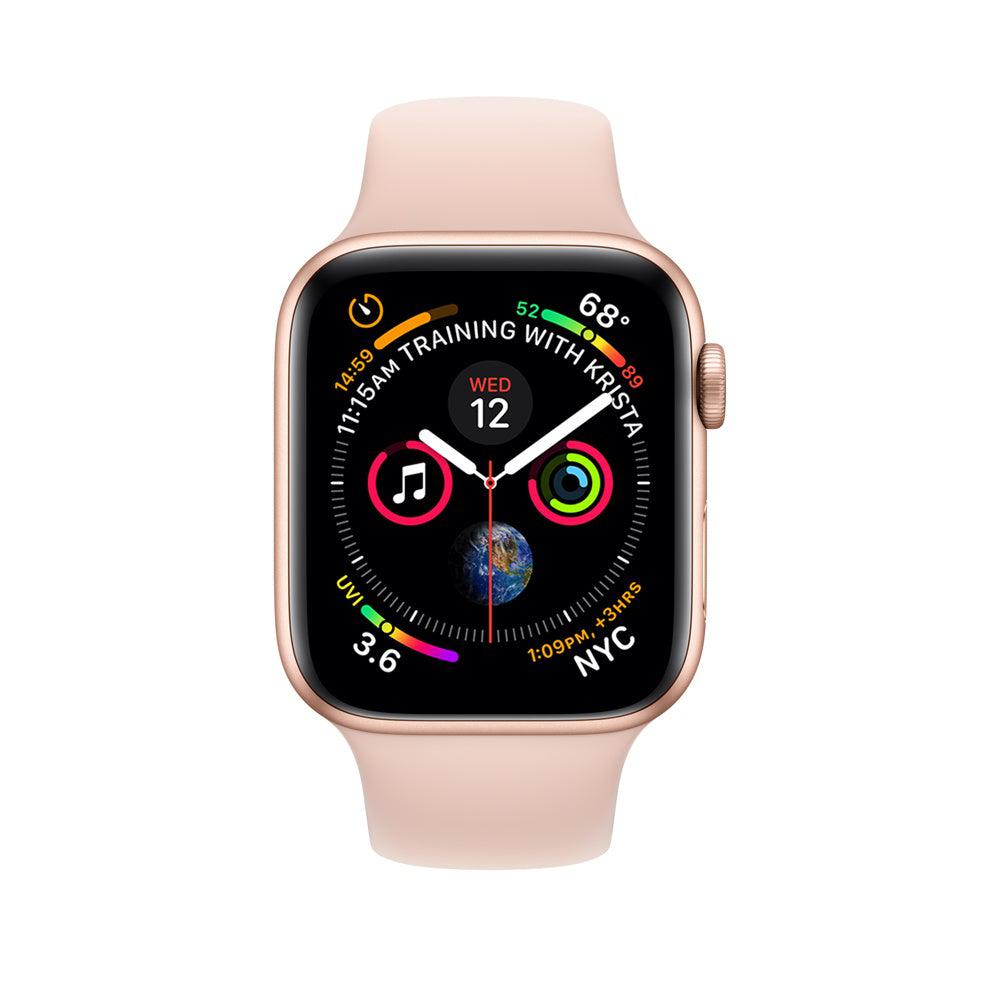 Apple Watch Series 4 40mm Aluminium Case GPS Gold Refurbished Pris