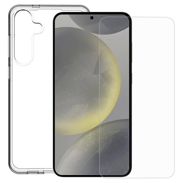 Minute One Clear Case & Screen Protector For Samsung Galaxy A54 5G - New