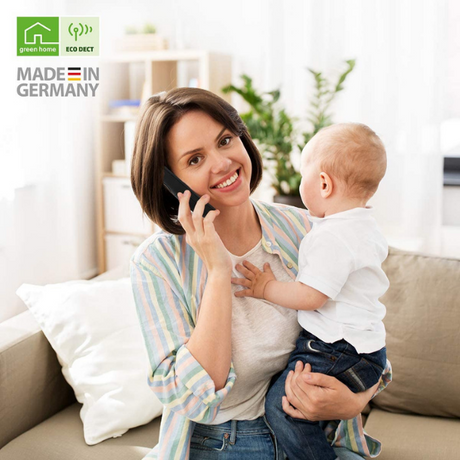 Gigaset C190A Premium Cordless Home Phone with Answer Machine and Call Block - Trio - Refurbished Good