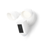 Ring Floodlight HD Security Camera with Built-in Floodlights White - Refurbished Excellent