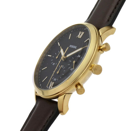 Fossil FS5763 Neutra Chronograph Brown Leather Watch