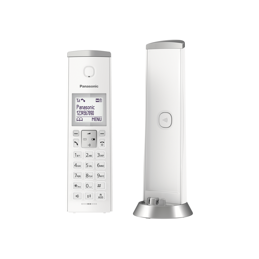 Panasonic KX-TGK222EW Digital Cordless Telephone Answering System - White