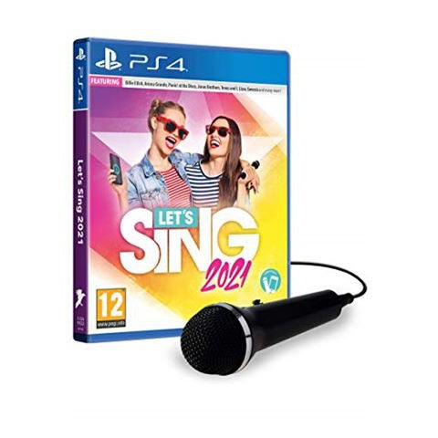 Let's Sing 2021 with Microphone (PS4)