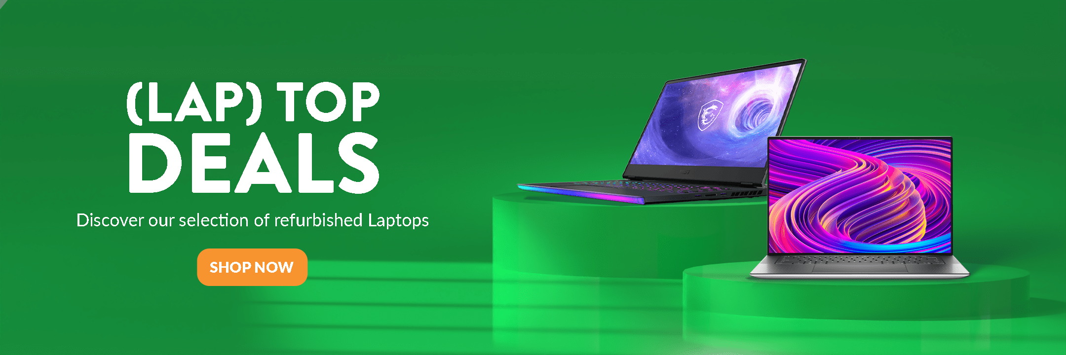 Laptop Deals banner