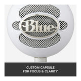 Logitech Blue Snowball iCE USB Microphone - White - Excellent