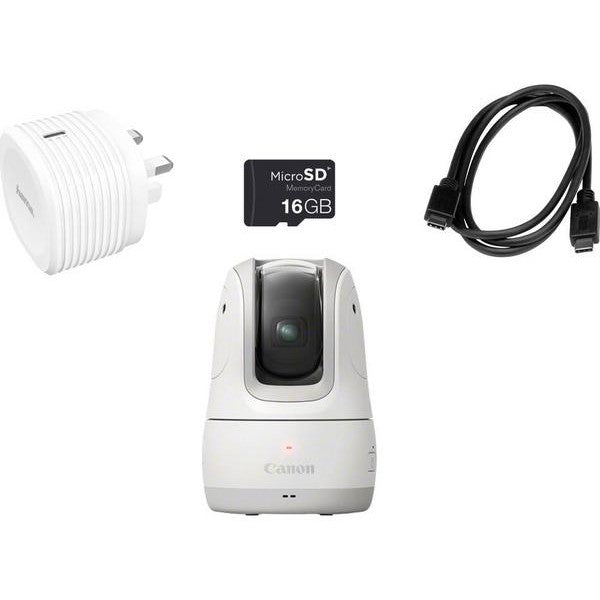 Canon PowerShot PX Compact Concept Camera Essential Kit - White