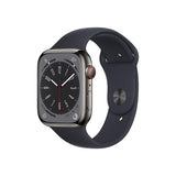 Apple Watch Series 8 41/45mm GPS + Cell Stainless Steel Graphite