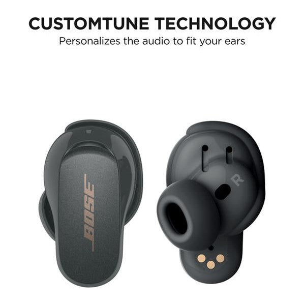 Bose QuietComfort II Wireless Bluetooth Noise-Cancelling Earbuds - Grey - Refurbished Pristine