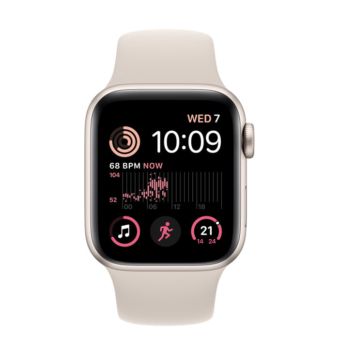 Apple Watch Series SE (2022) 40mm Case - GPS - Starlight - Excellent