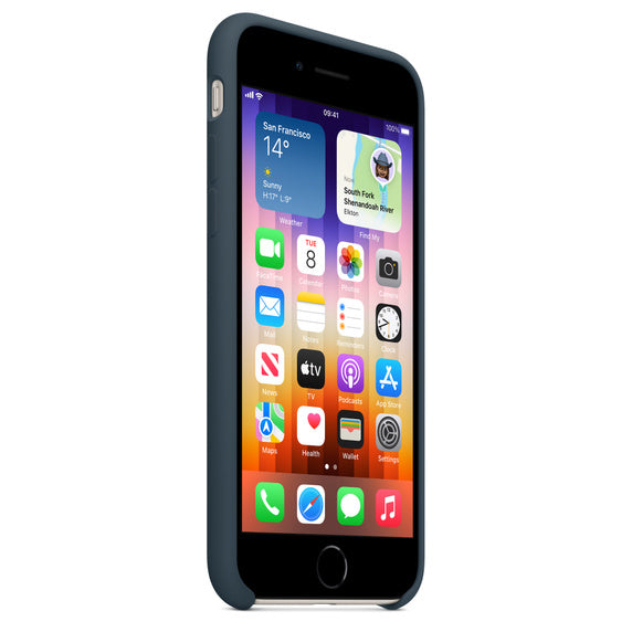 Apple iPhone SE Silicone Case - Abyss Blue