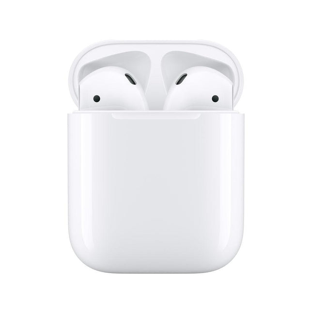 Apple AirPods 2nd Generation with Wired Charging Case - Refurbished Excellent - Stained Earbuds
