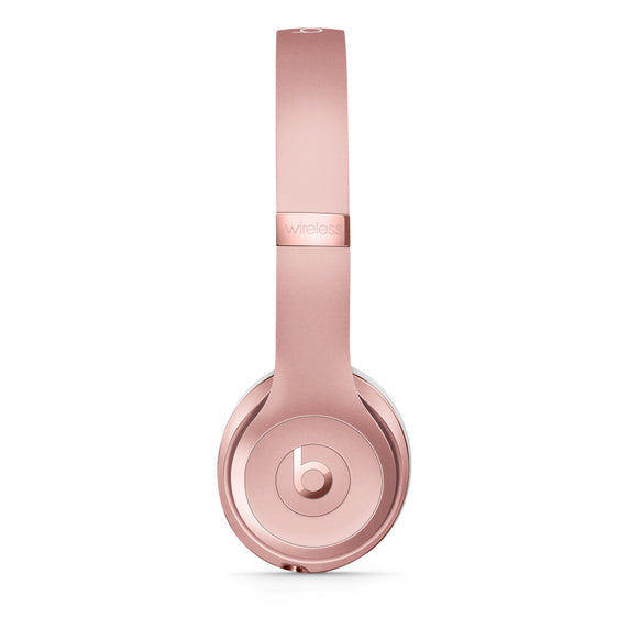 Beats Solo3 Wireless Headphones - Rose Gold - Refurbished Pristine