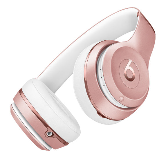 Beats Solo3 Wireless Headphones - Rose Gold - Refurbished Excellent