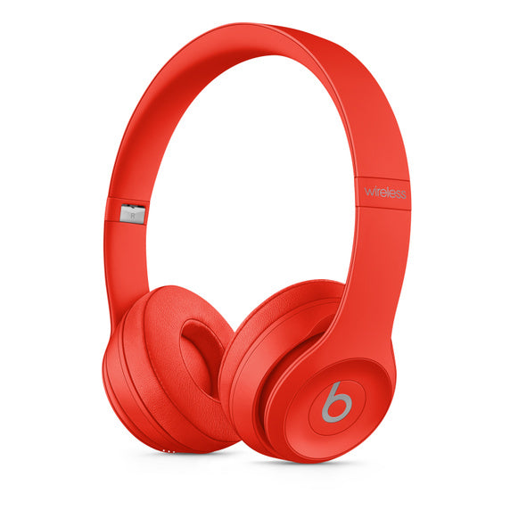 Beats Solo3 Wireless Headphones - Red - Refurbished Excellent