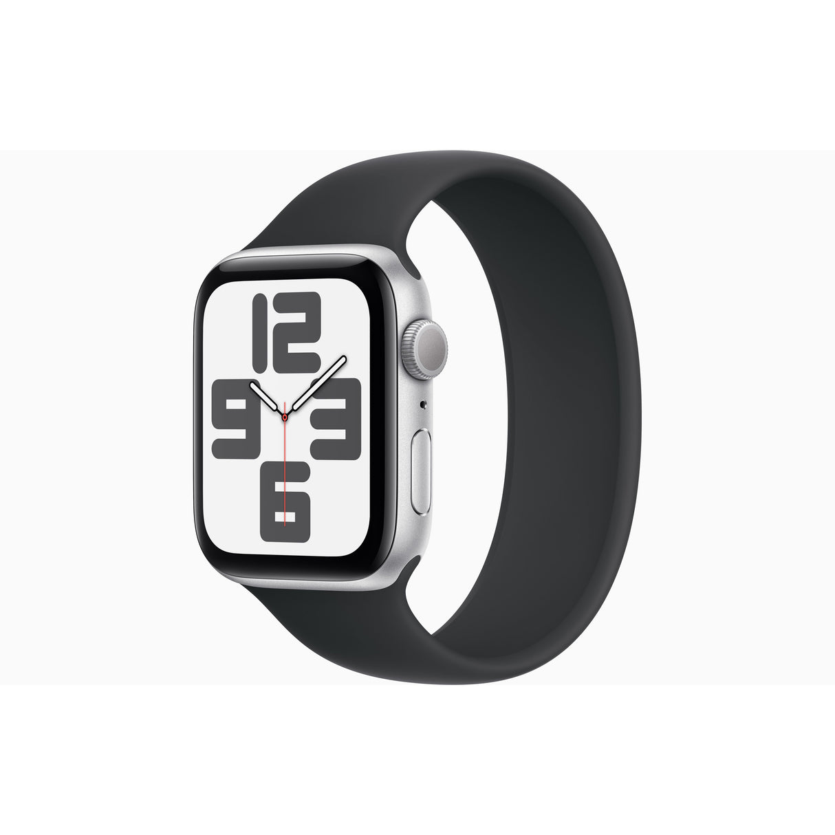 Apple Watch SE 40mm Aluminium Case GPS - Silver - Black Straps - Excellent