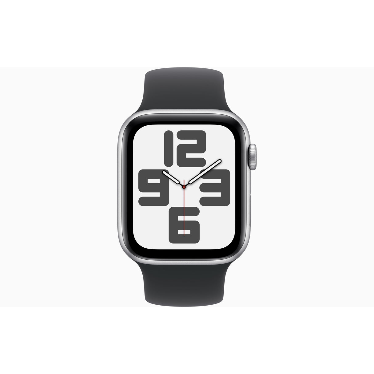 Apple Watch SE 40mm Aluminium Case GPS - Silver - Black Straps - Excellent