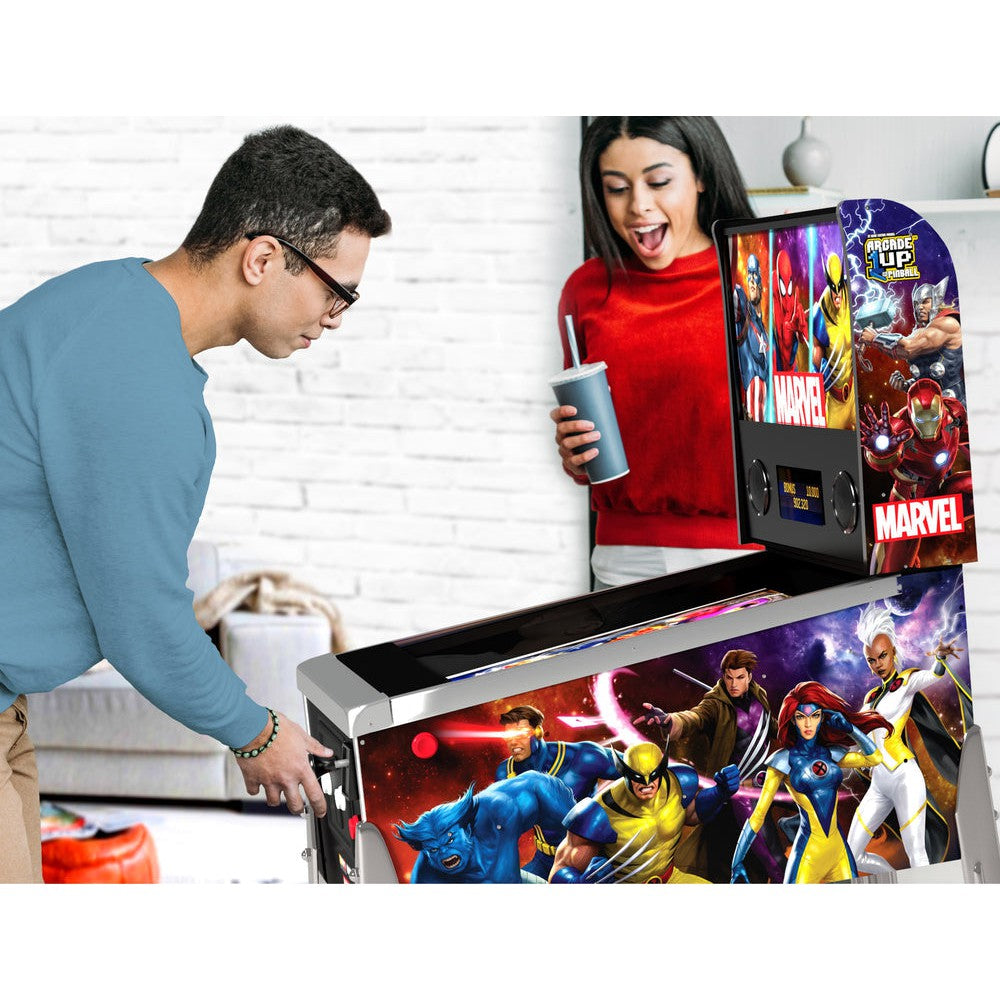 Arcade1Up Marvel Virtual Pinball Machine - New
