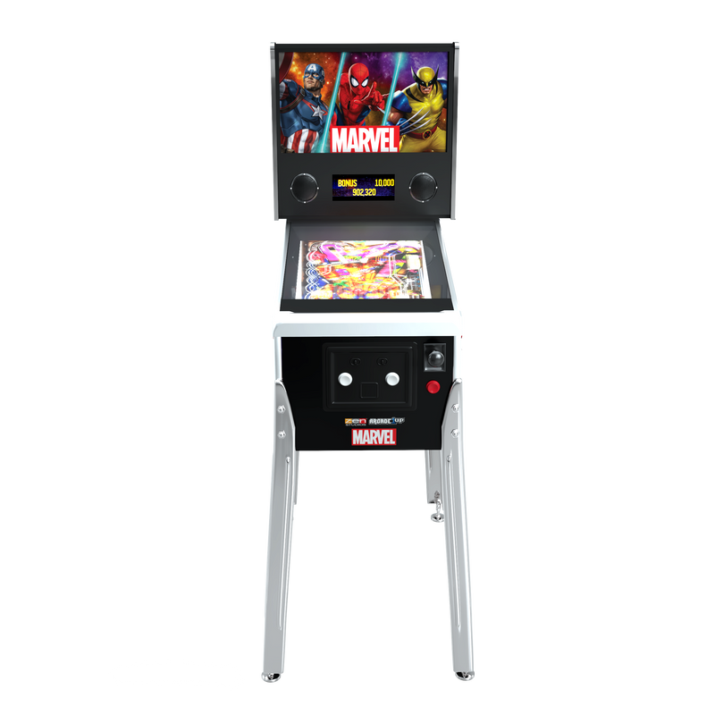 Arcade1Up Marvel Virtual Pinball Machine - New