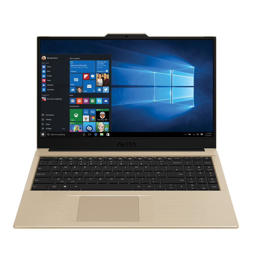 Refurbished Avita Pura 15 AMD Ryzen 5 3500U 8GB RAM 256GB 15.6" - Gold - Good