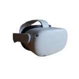 Oculus Quest 2 Virtual Reality Headset and Controllers, 256GB, White - Refurbished Good *Missing Parts* (153947)