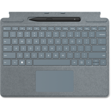 Microsoft Surface Pro X Signature Keyboard with Slim Pen - Grey