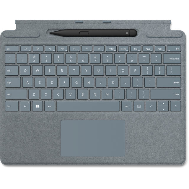 Microsoft Surface Pro X Signature Keyboard with Slim Pen - Grey