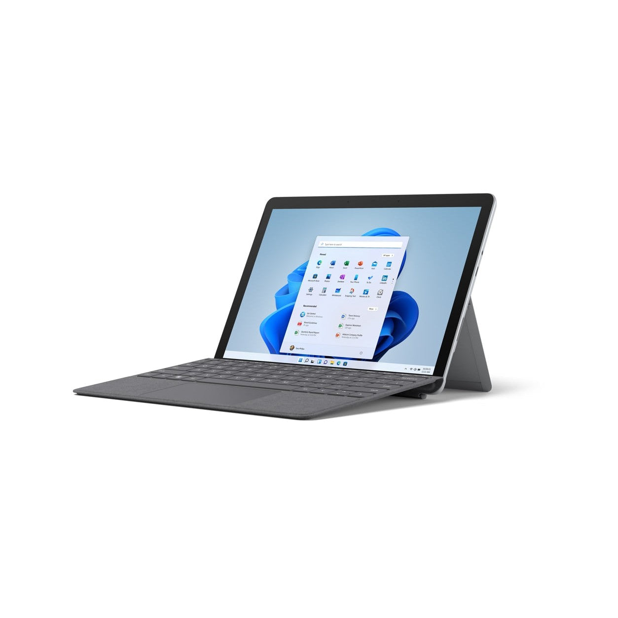 Microsoft Surface Go 3, Intel Pentium Gold 8GB RAM 128GB SSD 10.5” - Silver - Refurbished Pristine