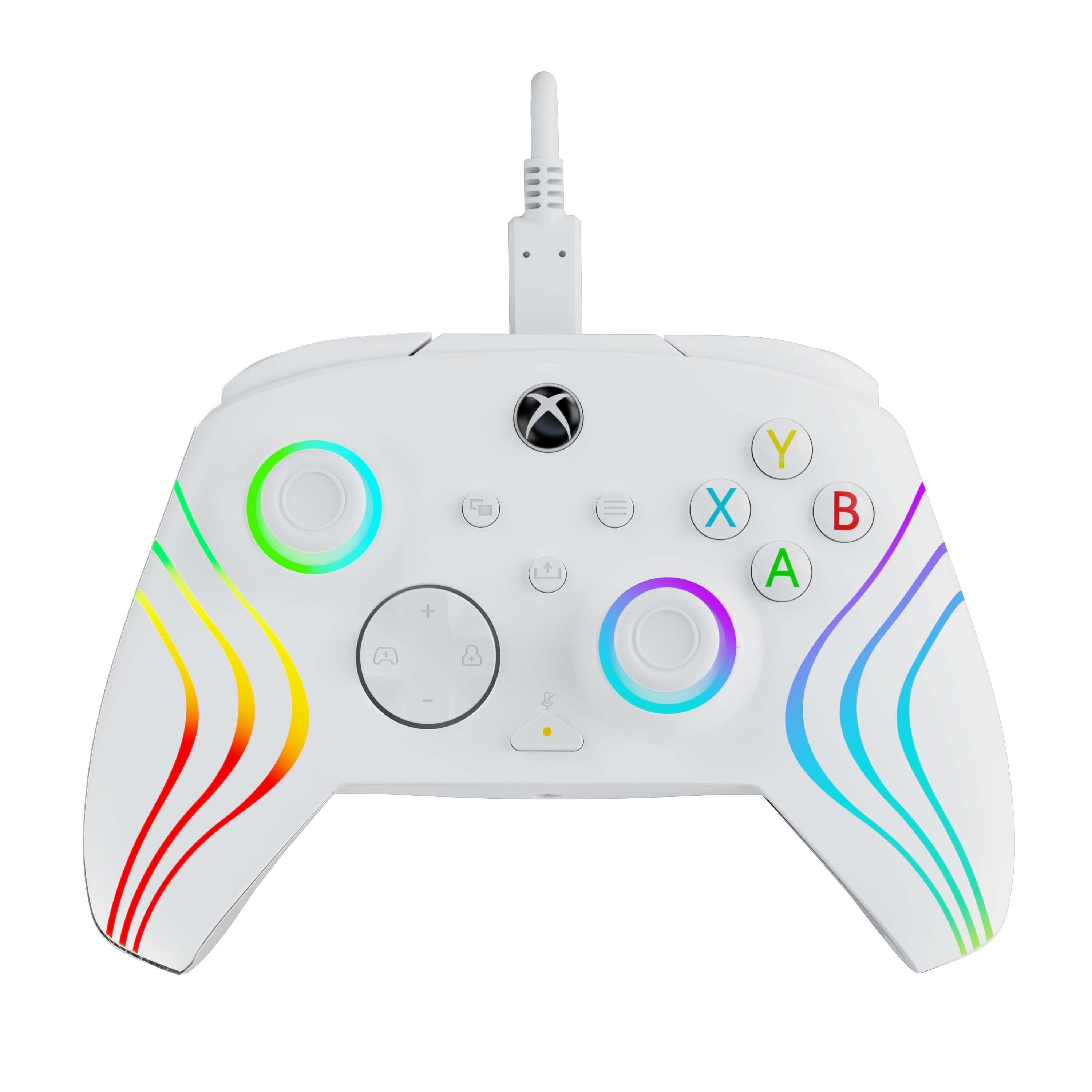 PDP Afterglow Wave Wired Controller for Xbox Series X|S - White - Refurbished Pristine