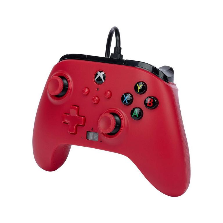 PowerA Enhanced Wired Controller for Xbox Series X/S - Red