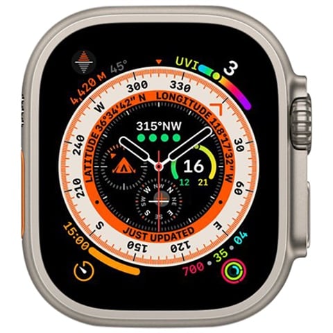 Refurbished Apple Watch Ultra GPS + Cellular 49mm Titanium - Excellent - No Strap