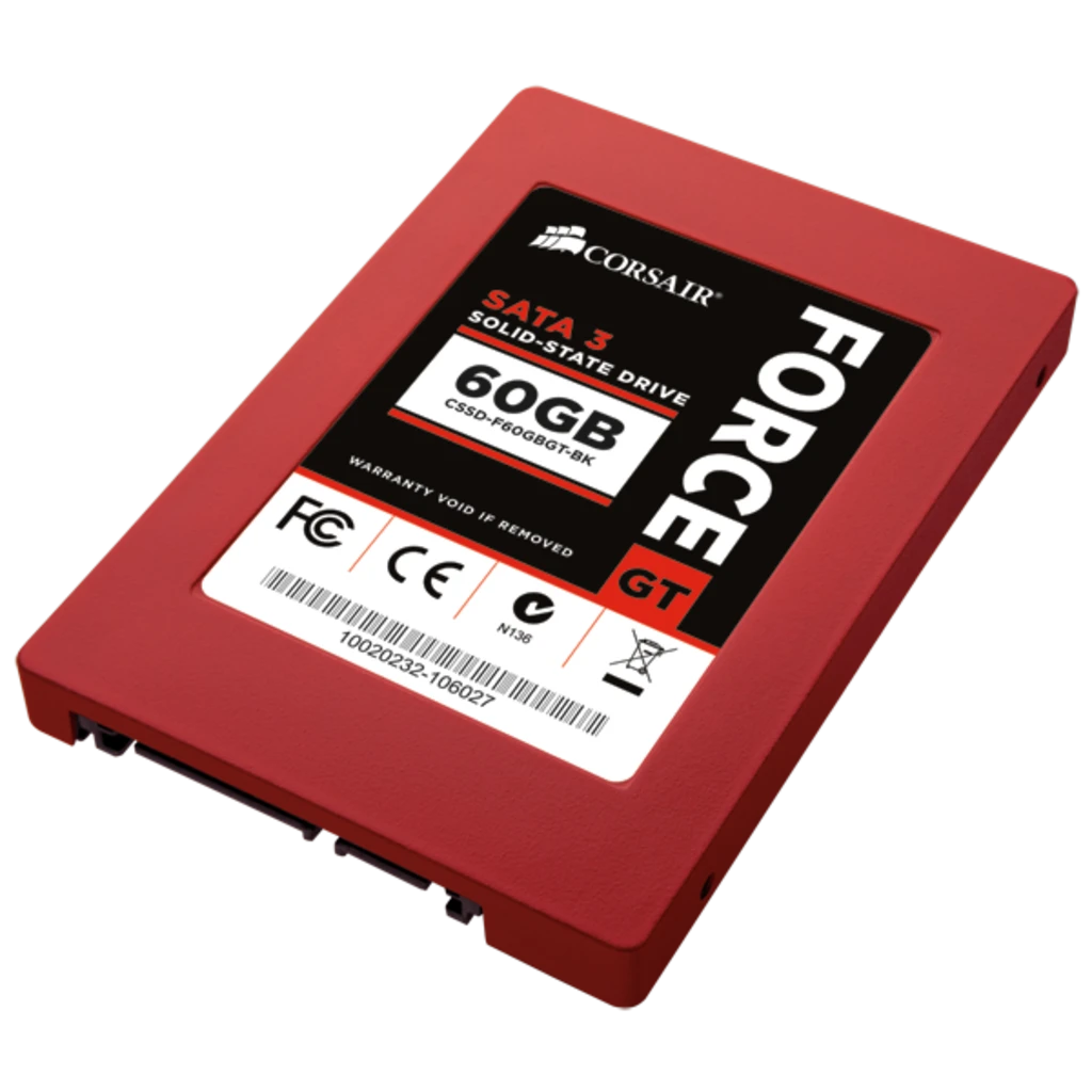 Corsair Force Series GT CSSD-F60GBGT-BK 60GB SATA Solid State Drive
