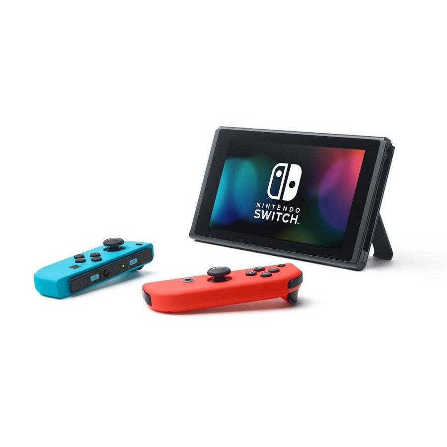 Nintendo Switch Console 32GB - Neon Blue / Red - Good - Missing Accessories